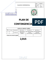 PLAN DE CONTINGENCIA SIM 2015 Rev. 00