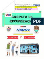 Carpeta de Recuperacion - Educacion Fisica - 3ero y 4to