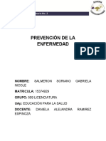 Prevención de La Enfermedad