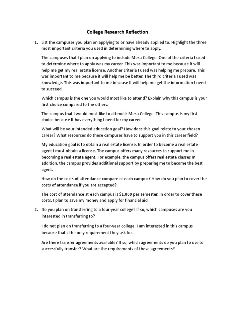l11 - Comm College Research Reflection Template El-Struggling Writers 1 ...