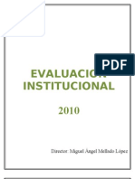 Evaluacion institucional 2010 blanco