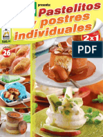 Cocina. Pastelitos y Postres Individuales