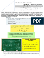 Guia de Trabajo 8º Basico Matematica Unidad 1