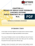 Chapter 6-1 Design of Single-Loop Feedback Control Systems Iván D. Portnoy de La Ossa, M.E., M.SC