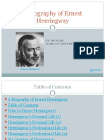 A Biography of Ernest Hemingway 2