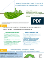 201909 Synergies Between Green and Blue Agendas Some Emerging Ideas Wri Research Rus