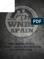 Reglamento WNBF Spain 2020