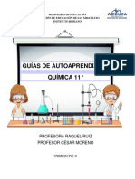 11° Quimica B-Ciencias Compendio de Guías (Ii) - 2020