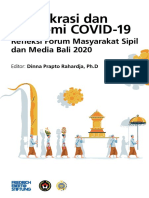 Demokrasi Dan Pandemi COVID-19: Refleksi Forum Masyarakat Sipil Dan Media Bali 2020