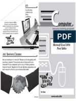 Excel 2016 Pivot Tables - Booklet