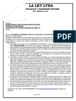 Carta de Notificaciones Personal de Seguridad..