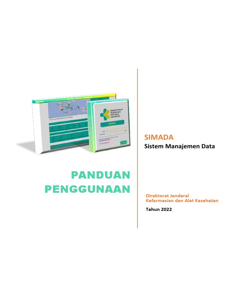 Panduan Penggunaan Aplikasi SIMADA | PDF
