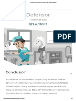 Conclusion - Defender (ISFJ) Personality - 16personalities