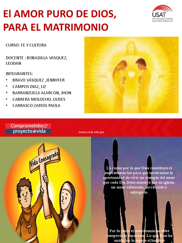 Amor Puro de Dios en el Matrimonio | PDF | Amor | Matrimonio