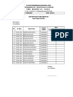 Daftar Nilai US - TB