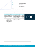 Professional Learning Plan Isabella CPL Professional Learning Plan