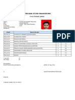 Rencana Studi Mahasiswa: Politeknik Jambi