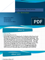 Technology Data Service Welcome Document