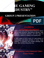 Group2-The Gaming Industry