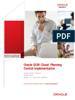 Oracle SCM Cloud - Planning Central Implementation - Student Guide 2