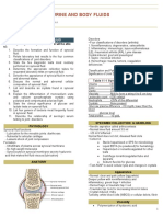 Lesson On Analysis and Body Fluids