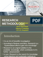 Engineering - Research Methodology