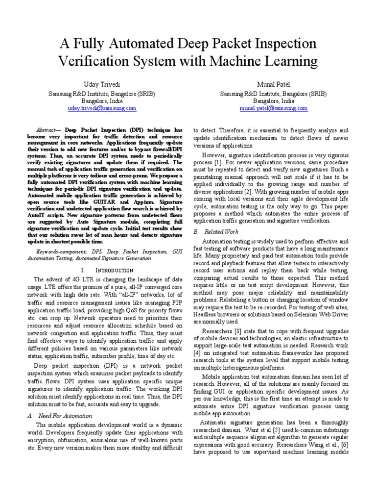 A Fully Automated Deep Packet Inspection Verification System With ...