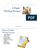 Research Paper Writing Process: Student Learning Center 1