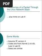 Packet Through The Linux Network Stack