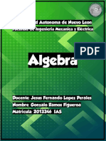 Examen Ordinario Algebra GRF 2013346