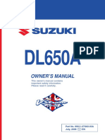 Dl 650 Ak 9 Owners Manual