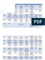 Production Schedule