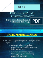 Bab 6 (Fasa2 Dalam Pusingan Bajet)