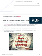 Bank Accounting in SAP FICO - Configuration & Concept _ Skillstek