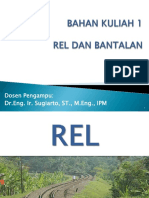 Bahan Kuliah 1 - Rel Dan Bantalan