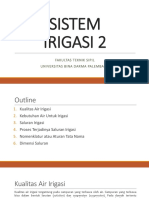 Sistem Irigasi 2