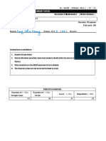 2122 S5 MAT TestC Question (Mock) Full Solution