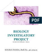 Dokumen - Tips - Ebola Class 12 Biology Investigatory Project