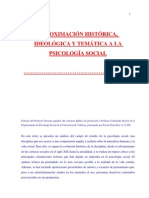 Ion Historica Ideologica y Tematica A La Psicologia Social