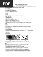 Science 8 Diagnostic Exam Quarter 3