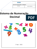 3º Ano - 1 Etapa - Matemática