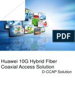 Huawei 10G Hybrid Fiber Coaxial Access Solution