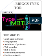 Myers-Briggs Type Indicator (MBTI)