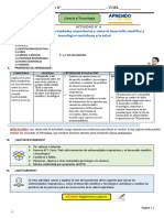 FICHA DE ACTIVIDAD - 4 - SEMANA 2 - 1º y 2° SEC