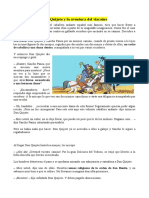 Don Quijote y La Aventura Del Vizcaíno 3ero