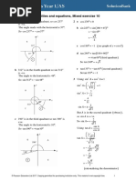 Trigonometric Identities and Equations, Mixed Exercise 10