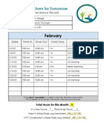 Peyton Meiggs - February Attendance Log - 3043344