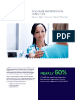 Connex Spot Monitor Blood Pressure Capabilities Overview Flyer