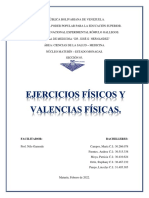 Valencias Físicas. Trabajo Grupal, Sección 03.