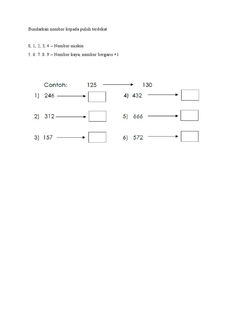 Latihan Bundar Tahun 2  PDF